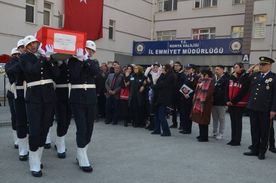 Konya’da şehit düşen Onur Şirin memleketinde toprağa verildi 11